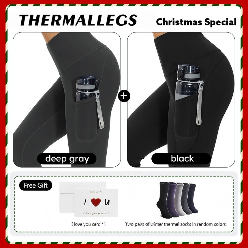 🔥 MustPride® Pocket Thermal Fleece Lined Leggings