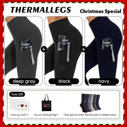 🔥 MustPride® Pocket Thermal Fleece Lined Leggings